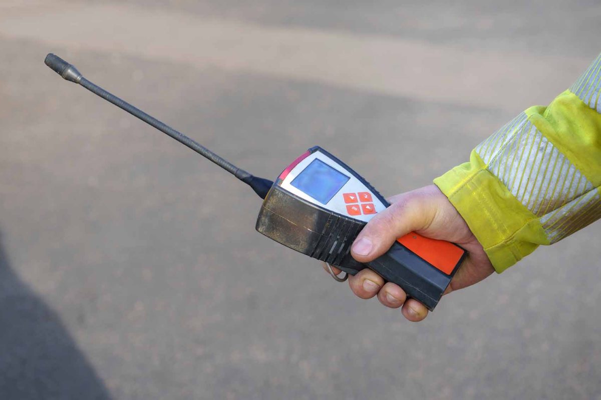 détection de fuite de gaz sous voirie ou trottoir détection de fuite de gaz sous voirie ou trottoir